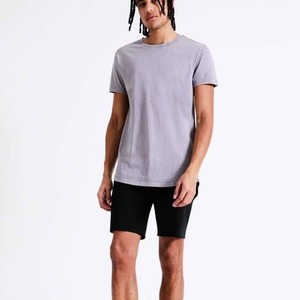 T-shirts en pierre minérale lavés à l'acide OEM de haute qualité nouvelle mode 100% coton tricoté pour hommes en gros Fabrication personnalisée - Product Image 6