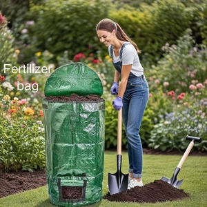 Sacs de culture de jardin Saifili durables et modernes en PE 150 g/m² pour <span class=keywords><strong>compost</strong></span> et fermentation, imperméables, respirants, faciles à utiliser, bac de jardinage épaissi - Product Image 5