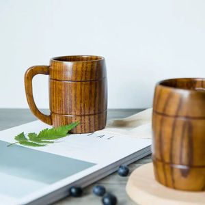 Modern Bamboo Tumbler Wooden Coffee <b>Travel</b> Beer Tea <b>Ceramic</b> <b>Mug</b> Wholesale Wooden <b>Mug</b> Bamboo <b>Travel</b> Christmas Decor - Product Image 2