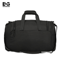 Tas Fitness Ringan Anti Air Bahan Polyester Logo Kustom OEM, Penyimpanan Sepatu, Pemisah Keringat untuk Gym, Workout, Yoga Studio, Akhir Pekan