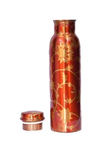 Botella de cobre esmaltado, de alta calidad, larga duración, pintado a mano, de lujo - Product Image 4