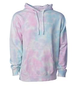 Sudadera con capucha para hombre Color Block Tie Dye Cordón Sudaderas con capucha Sudadera al por mayor 360g Pareja pesada Logotipo personalizado Tie Dye Sudaderas con capucha - Product Image 4