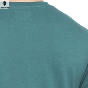 เสื้อยืดผ้าฝ้าย100% สำหรับผู้ชายระบายอากาศคอกลมสไตล์ฮิปฮอปเทคนิคการย้อมสีพื้นแบบเรียบ - Product Image 3