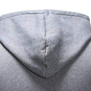 Sweat à capuche à demi-fermeture éclair Basics avec texture lisse et conception de poche avant Sweat à capuche à demi-fermeture éclair de coupe décontractée avec un look élégant - Product Image 4