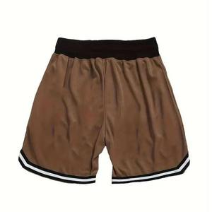 Shorts de plage décontractés pour hommes en polyester/coton imprimé avec logo, taille élastique, séchage rapide, personnalisables – Collection été à prix abordable - Product Image 5