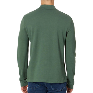 Vêtements professionnels et polo élégant pour hommes polo respirant à manches longues de haute qualité pour hommes - Product Image 2