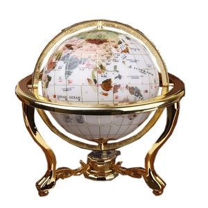 Vàng Thiết Kế Chủ Đề Thế Giới Bản Đồ Toàn Cầu Với Nhà Máy Thiết Kế Kim Loại Bộ Đồ Ăn Toàn Cầu Cho Văn Phòng Thí Nghiệm Và Trường Học Thiết Kế Địa Lý - Product Image 1