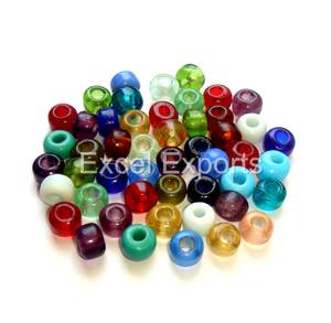 Cuentas de cristal natural hechas a mano al por mayor 18mm 20mm multicolor turquesa para la fabricación y decoración de joyas - Product Image 3