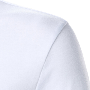 Camiseta de Alta Calidad Personalizada para Hombre, 100% Algodón, 200gsm, Transpirable, de Secado Rápido, Estilo Hip Hop, con Logotipo Bordado de la Empresa - Product Image 3