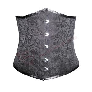 Bon marché Mode Cuir-Broderie Respirant Nouveau Design Lacé-Fermetures à glissière-Corset Gothique Femme Fabriqué par le Pakistan - Product Image 5