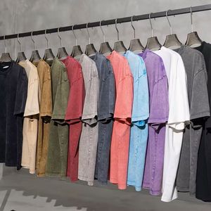 Venta al por mayor 100% Heavy Cotton Jersey Blank Regular Fit Hombres Sólido O-cuello de manga corta Formal Quick Dry T-Shirts - Product Image 4