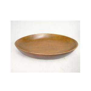 Bol en bois de mangue grande vente bol de service arrondi bordure découpée conception décor solide - Product Image 3