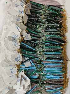 DAFNI BIG PAZAR Bohemian <b>Beaded</b> <b>Bracelet</b> with Natural Stone Precious Metal Alloy Micro Insert Unisex Gift - Product Image 3