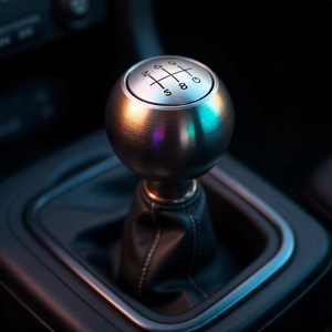 Chất lượng cao tùy chỉnh sợi carbon Gear Shift Knob phổ xe nhôm tay bánh đòn bẩy trên bán - Product Image 4