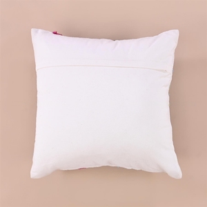 Handmade Colorful Floral Embroidered Cushion <b>Covers</b> Made In India For Living Room Decoration Products At Best Wholesale Price - Product Image 3