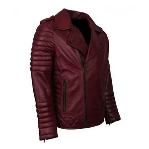 Custom Leather <b>Jacket</b> Outwear Male PU Leather Coats Top Quality Motorcycle <b>Jacket</b> For <b>Men</b> Fashionable <b>Men</b> <b>Jacket</b> - Product Image 5