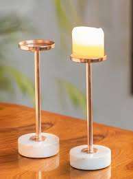 โลหะโบราณคุณภาพสูงขัดเงาหอมแขวนเทียน Sconce เทียนยืนออกแบบตกแต่งคริสต์มาส - Product Image 4