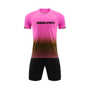 Camiseta de fútbol de secado rápido transpirable de manga corta de alta calidad, uniforme de fútbol, uniformes de fútbol sublimados - Product Image 2