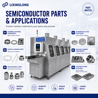 Nouvel équipement de nettoyage industriel électrique automatisé par pulvérisation pour pièces semi-conductrices, dégraissage multi-étages filtré en acier inoxydable