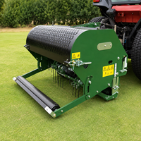 Aérateur de gazon monté sur tracteur de 1,2 m avec profondeur de travail de 250 mm pour terrains de golf et terrains de sport - Prix de dépôt