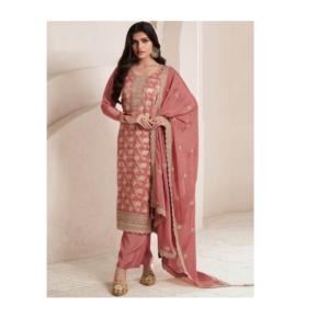 El traje de mujer tradicional étnico indio Salwar Kameez más vendido con Dupatta disponible a un precio asequible - Product Image 1