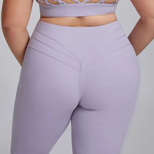 Custom High Waist Women's Gym Fitness Scrunch <b>Booty</b> Workout Yoga Leggings Pants Elastic Waist Closure Belt Plus Size Seamless - Product Image 4