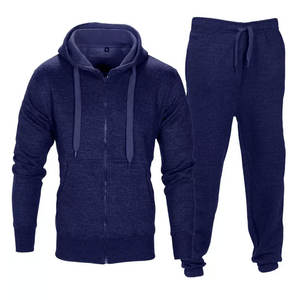 Ensembles de survêtements pour hommes Full Zip Sweatsuit Casual Jogging Survêtements Active Jackets Sweats à capuche et pantalons Tenues 2 pièces Survêtements - Product Image 1