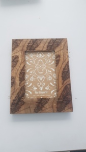 Cadre photo en bois brûlé de haute qualité, produit de qualité supérieure pour les mariages, décoration intérieure, vente chaude, cadeau de mariage, décoration de table - Product Image 4
