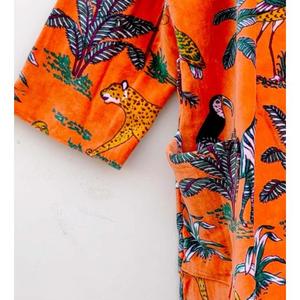 Kimono de terciopelo de lujo para mujer de alta calidad de manga larga de baño y ropa de dormir suave e Invierno - Product Image 4