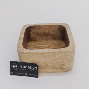 Velas Aromáticas en Recipiente Cuadrado de Madera, Calidad Premium, Decoración Ecológica para el Hogar O85, Hechas a Mano, Naturales, Navideñas, en Caja - Product Image 2