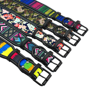 Colliers de chien de créateur en cuir à bas quantité minimale de commande luxe doux réglable durable taille personnalisée accessoires pour animaux de compagnie collier de chien de conception OEM - Product Image 3