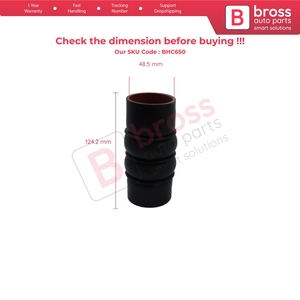 Manguera de Admisión de Aire para Turbocompresor BHC650 5T166N650AB para Connect, Fiesta, Focus, Turnier - Product Image 5