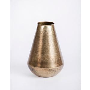 Vase en aluminium doré de luxe, vases décoratifs élégants pour mariage, festival, hôtel et cadeaux - Product Image 1