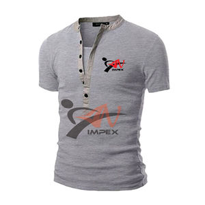 Camiseta ecológica de alta calidad para hombre, logotipo de impresión Digital personalizado, Material de poliéster/algodón, 200g, peso de tela, estilo informal - Product Image 2