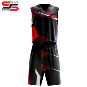 Maillots de basket-ball de qualité supérieure, ensembles de basket-ball imprimés par sublimation, uniformes de basket-ball pour hommes personnalisés OEM - Product Image 1