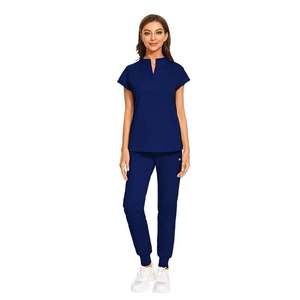 Uniformes de gommage médical femmes gommage infirmière uniforme haut pour l'hôpital Service OEM - Product Image 1