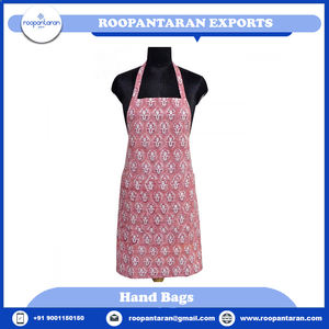 ผ้ากันเปื้อนทำอาหารสำหรับผู้หญิงผ้าคอตตอน83ซม. ผ้ากันเปื้อนในครัวพิมพ์ลาย100% ระบายอากาศได้20แผ่น - Product Image 6