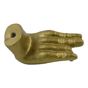 Crochet mural décoratif en métal pour suspendre vêtements, manteaux, chapeaux et clés – Design artisanal - Product Image 6