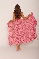 Shubh Exim Nouveaux Sarongs carrés traditionnels d'été pour la plage, en coton imprimé à l'écran, séchage rapide, pour femmes