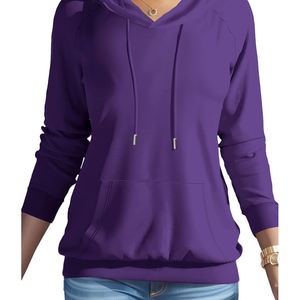Sudaderas con Capucha Extra Grandes Personalizadas con Logotipo, para Mujer, 100% Algodón, Ecológicas, de Manga Larga, para Otoño e Invierno, Venta al Por Mayor - Product Image 4