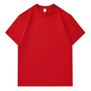 เสื้อยืดผ้าฝ้าย100% หนักใส่ได้ทั้งชายและหญิงเสื้อยืดโอเวอร์ไซส์พรีเมียมพร้อมโลโก้พิมพ์ลายด้านหน้าเสื้อผ้าพรีเมียมของผู้ชายขนาดใหญ่พิเศษ - Product Image 4