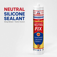 Fabricant en gros de mastic silicone transparent pour fenêtres et portes en verre et étanchéité transparente des joints
