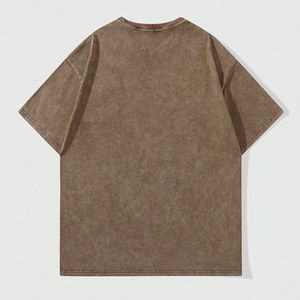 T-shirt pour homme de haute qualité, col rond, 100% coton, manches courtes, coupe classique, décontracté, séchage rapide - Product Image 1