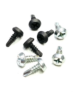 สกรูกรอบแผ่นฝ้าบุผนังสีดำ SDS ทำจากฟอสเฟต - Product Image 4