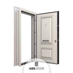 ABSDOOR SOLEMN Porte intérieure en acier postmoderne personnalisable, artisanat élégant, détails en relief, isolation phonique, Turquie - Product Image 2