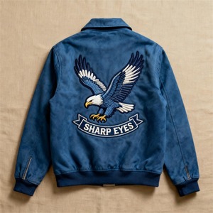 เสื้อแจ็คเก็ตวาร์ซิตี้ผู้ชายแบบลำลองสั่งทำพิเศษ คอตั้ง คุณภาพพรีเมียม  มีจำหน่ายหลายสี - Product Image 3