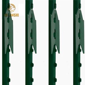Precios de fábrica Poste de cerca en T tachonado verde de 6 pies para enrejado de esgrima de jardín - Product Image 2