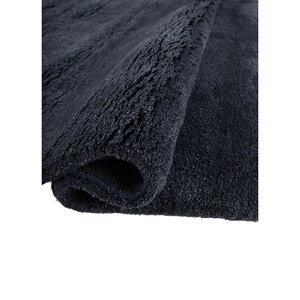 Alfombra de Lana y Seda Azul Manifest, Tejida a Mano, Estilo Tabriz, Color Sólido, para el Hogar, Sala de Estar, Pasillo, Forma Rectangular, Skws-122 - Product Image 2