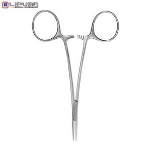 HALSTED Mosquito Arterien Clamp 15 cm Premium Halsted Mosquito Hemostatic Atraumatic Forceps Straight Serrated Medical Instruments - Product Image 3