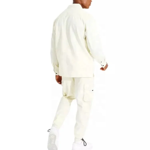 ชุดวอร์มขนแกะระบายอากาศกันลมสำหรับผู้ชายฤดูหนาวชุดวิ่งของคาร์โก้สินค้าตราบริษัทขายส่ง - Product Image 3